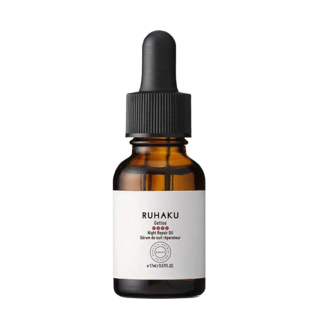 Organiczne olejkowe serum do twarzy na noc Ruhaku