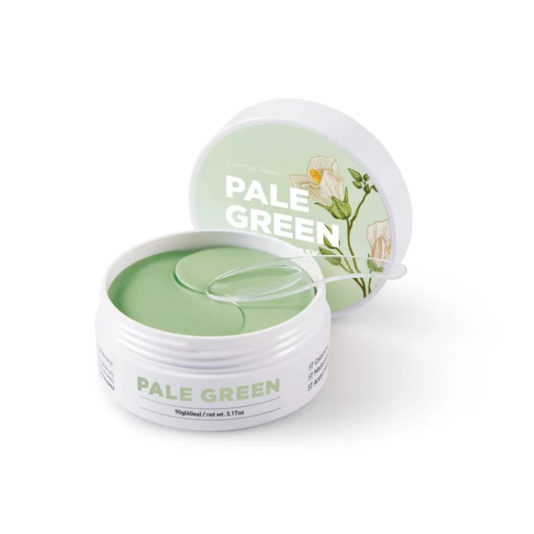 Jasnozielone hydrożelowe płatki pod oczy Hayejin