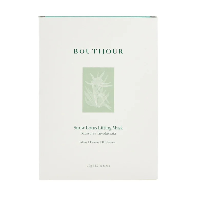 Liftingująca maska w płachcie z ekstraktem ze śnieżnego lotosu – Snow Lotus Lifting Mask Boutijour