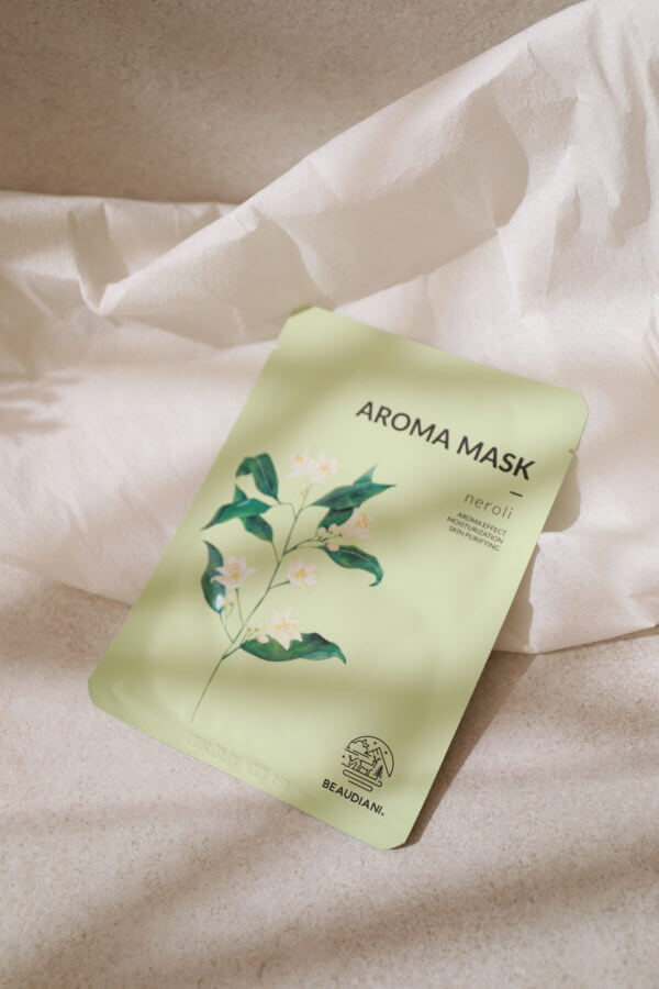 Aromaterapeutyczna maska w płachcie - Neroli