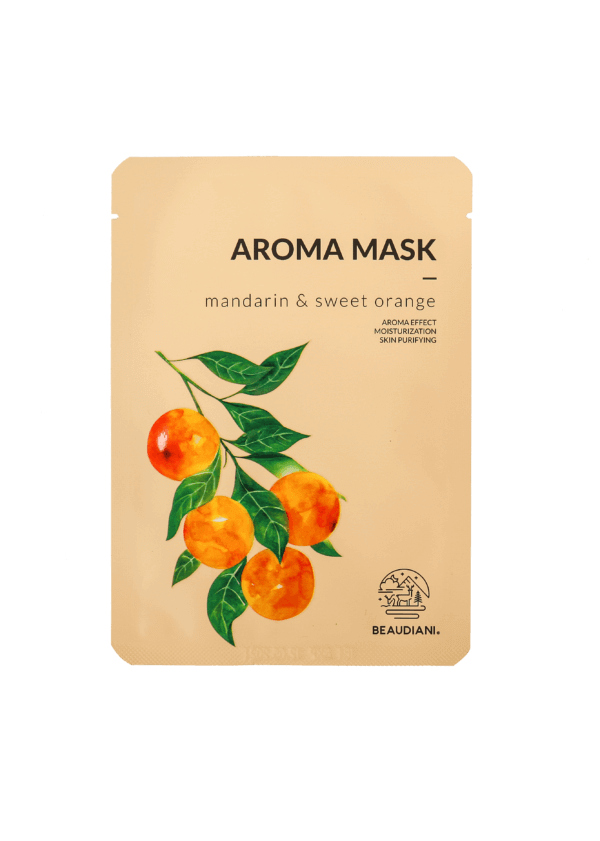 sheet mask mandarin and sweet orange