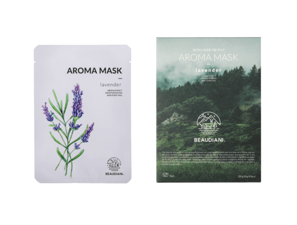 sheet mask with essential oils